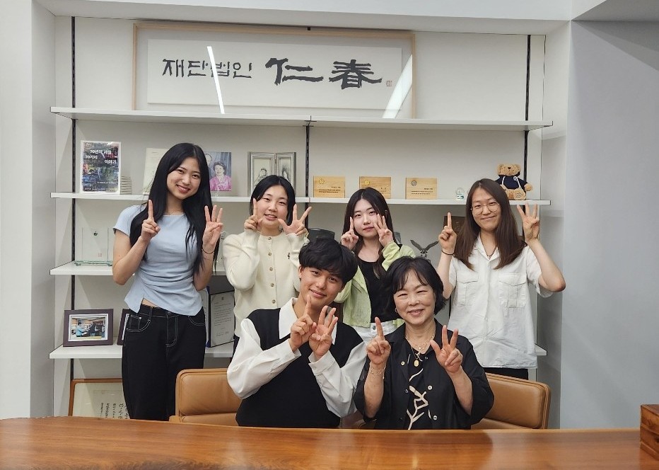 13기 인재양성장학생 방문